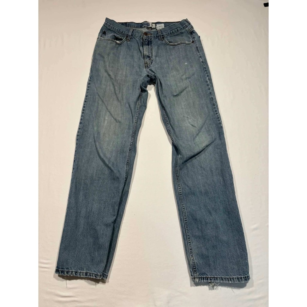 Signature by‎ Levi Strauss & Co Mens Straight Fit Jeans Medium Wash 34x34 Denim